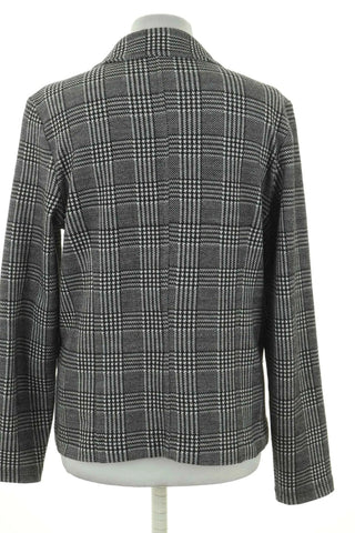 Checked blazer