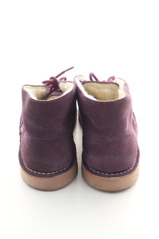 Buty fioletowe zamszowe