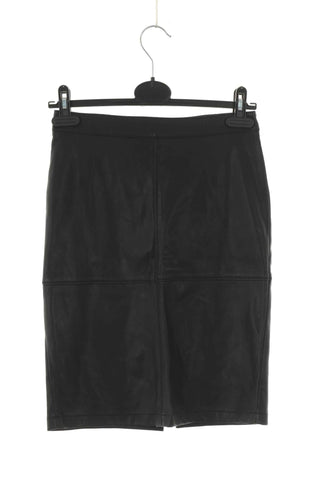 Spódnica czarna eko skóra