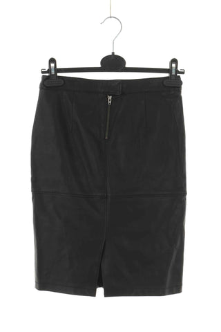 Spódnica czarna eko skóra