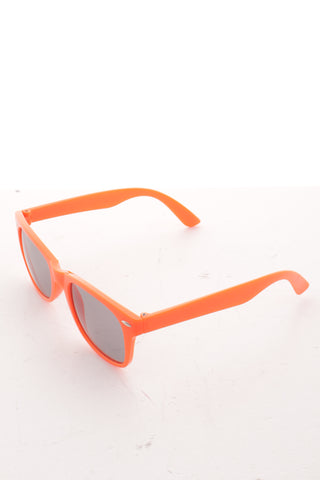 Orangefarbene Brillen