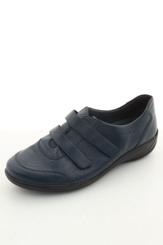 Buty granatowe skóra