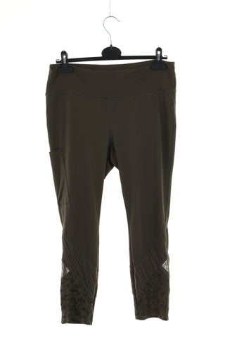Leginsy zielone 3/4