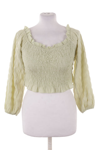 Green blouse