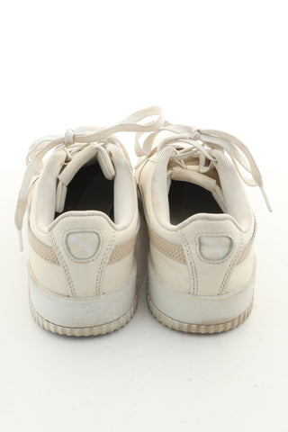 Buty beżowe skóra