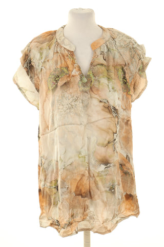 Bluzka wzorek 30% jedwab