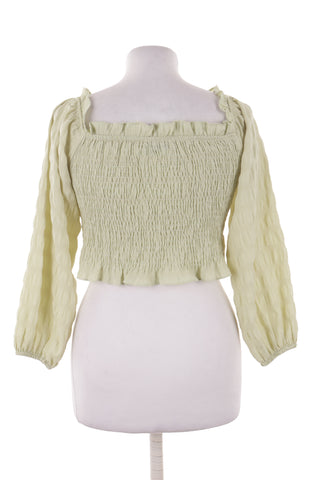 Green blouse
