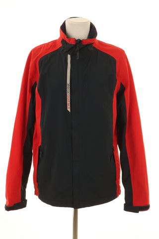 Kurtka granatowo-czerwona