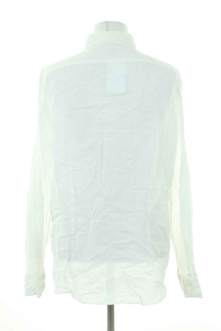 Koszula biała 100% len