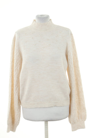 Sweter kremowy
