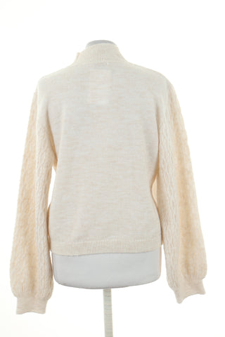 Sweter kremowy