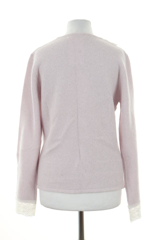 Sweter różowy błyszczący