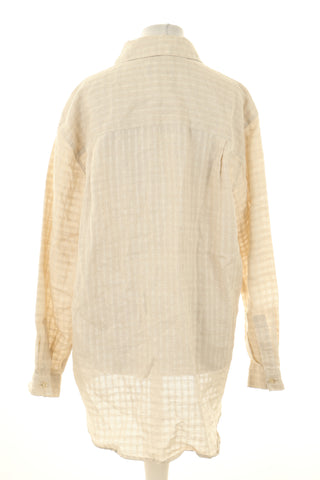 Bluzka beżowa 100% len