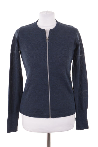 Sweter granatowy 50% wełna
