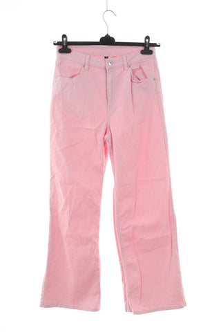 Spodnie jeans różowe