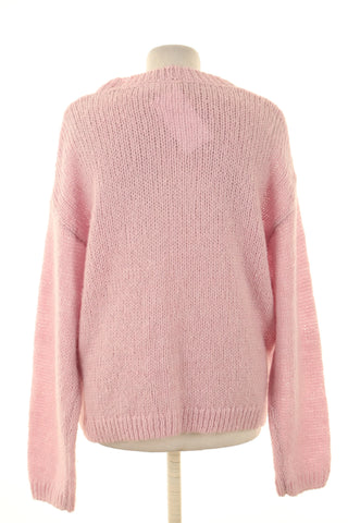 Sweter różowy 8%wełna