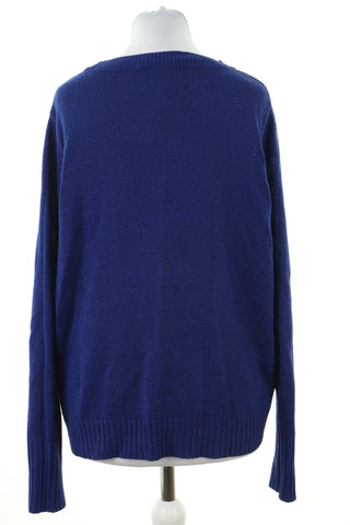 Sweter niebieski