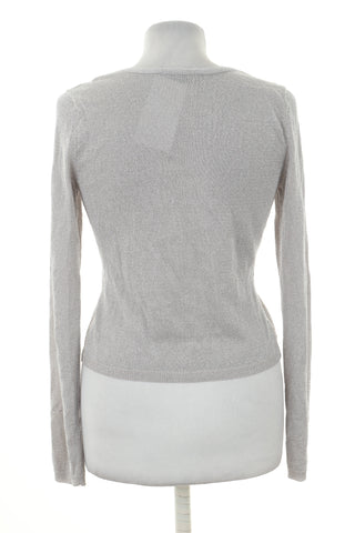 Sweter szary błyszczący