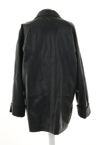 Kurtka czarna skóra