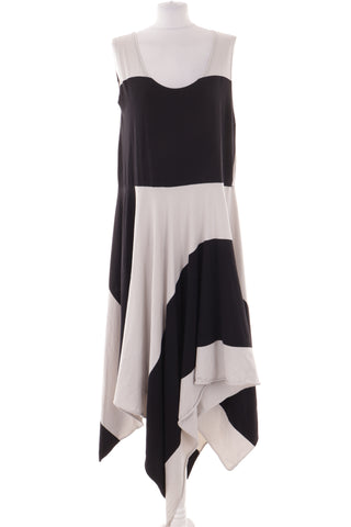 Black-and-gray dress
