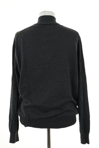 Sweter szary wzorek
