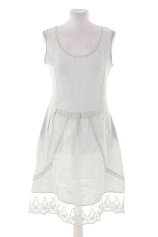 Mint-green dress, 100% linen
