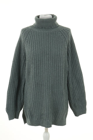 Sweter golf zielony