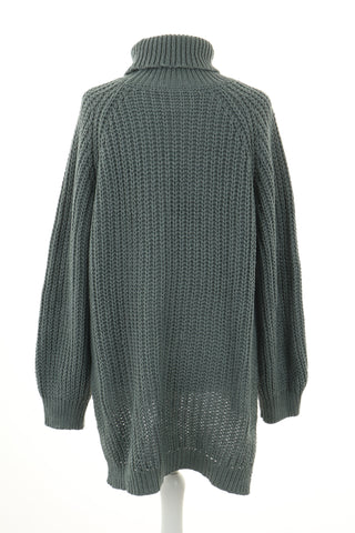 Sweter golf zielony