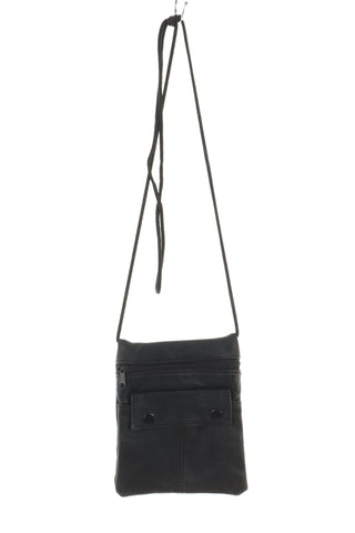 Torebka czarna skóra