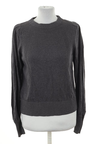 Sweter szary błyszczący