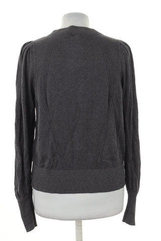 Sweter szary błyszczący