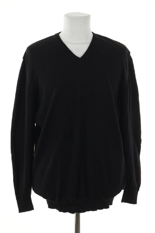 Sweter czarny wełna