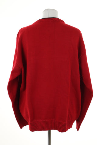 Sweter czerwony