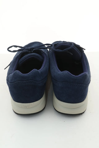 Buty granatowe zamszowe