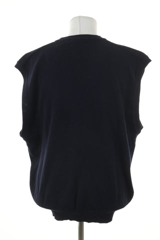 Kamizelka granatowa 50% wełna