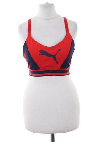 Sport-Top in Rot und Marineblau