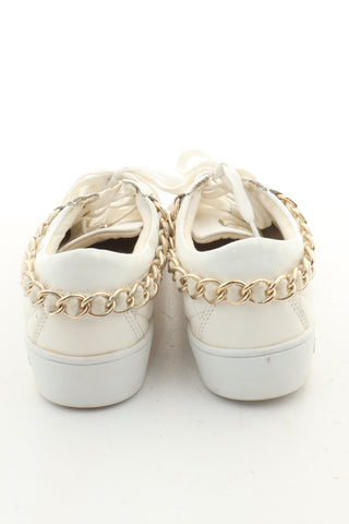 Buty białe skóra