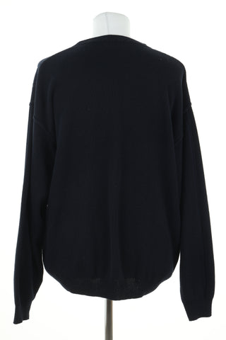Sweter granatowy