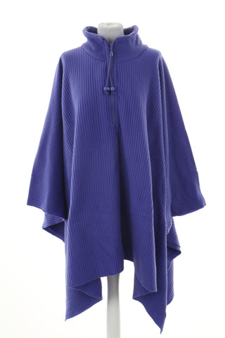 Poncho fioletowe