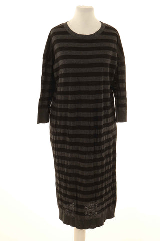 Sukienka paski 14% wełna