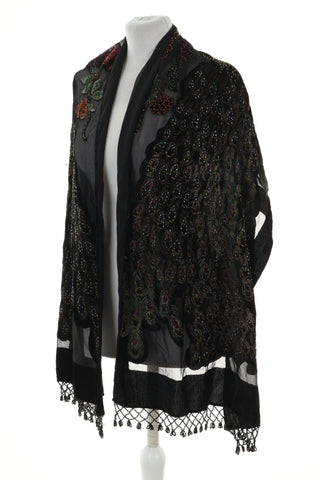 Szal wzorek błyszczący