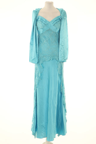 Blue dress