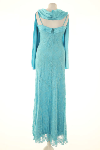 Blue dress