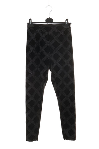 Leginsy welurowe błyszczące