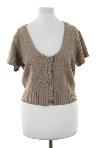 Bluzka sweterkowa beżowa