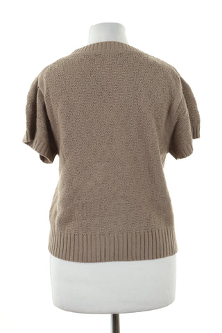 Bluzka sweterkowa beżowa