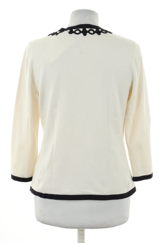 Sweter kremowy petite