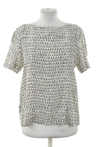 Bluzka wzorek jedwab