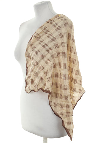 Apaszka kratka jedwab