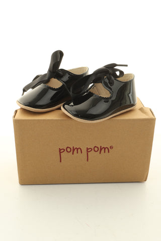 Buciki czarne lakierowane